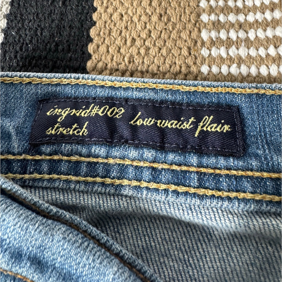 Citizens of Humanity Flair Jeans Women 29 Ingrid Stretch Low Rise Style #002-001 - Picture 4 of 9